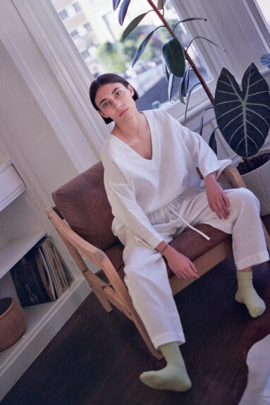Linen two piece set | Loungewear | Sustainable clothing | ManInTheStudio