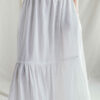Linen ruffle maxi skirt - Image 2