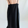 Black linen slip dress - Image 3