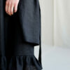 Black linen slip dress - Image 7