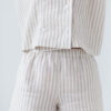 Relaxed fit linen shorts with pockets | Shorts | Sustainable clothing | ManInTheStudio