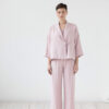 Linen women's 3 piece loungewear set - Image 4