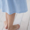 Linen short sleeve wrap dress - Image 7