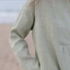 Linen long sleeve kaftan dress - Image 7