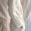 Ivory linen long sleeve boilersuit - Image 3