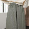 Hunter green maxi linen skirt - Image 6