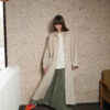 Hunter green maxi linen skirt - Image 4