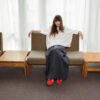 Oversized white linen blouse - Image 6