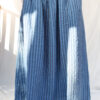 Maxi striped linen elasticated waist skirt - Image 2