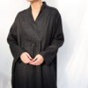 Black linen kaftan dress - Image 2
